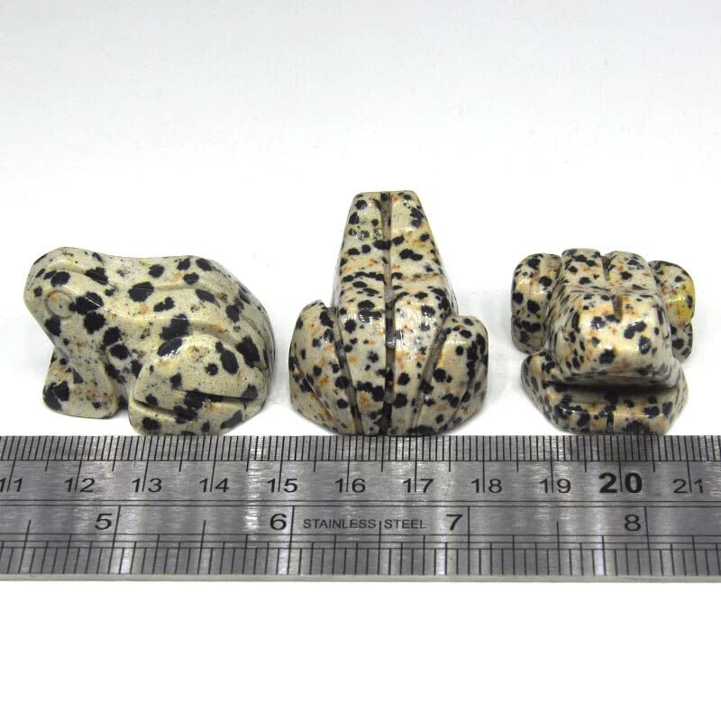 Amazon.co.jp: FUFIZU 1.5インチ カエルの置物 ナチュラル s